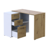 Computertisch Doros T8 Weiß Eiche Artisan 100x83x75 (41516060)