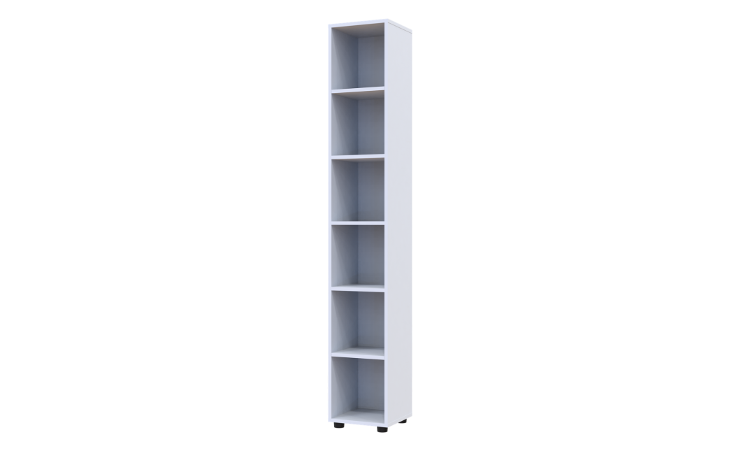 Schrank Doros Mira Weiß 183,5x30x30 (41510126)
