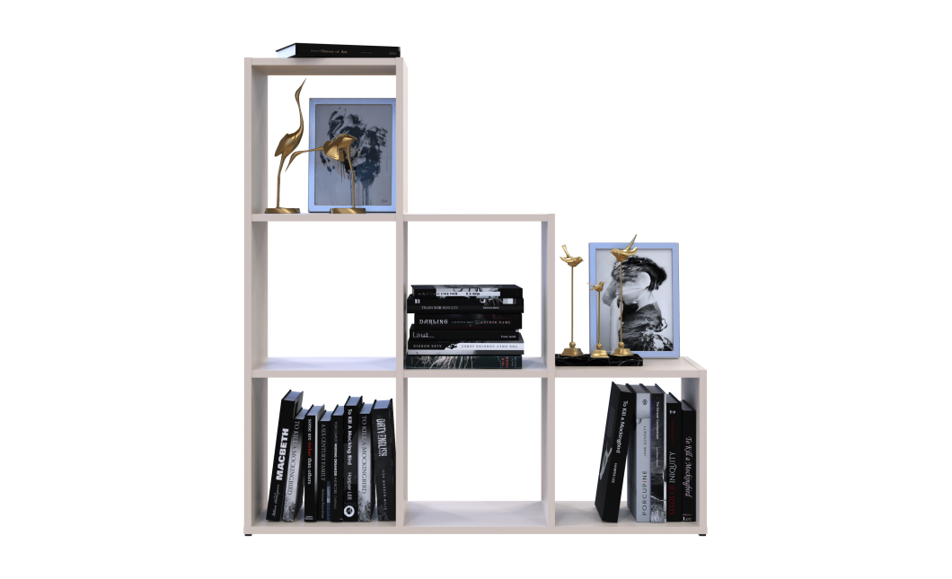 Regalsystem Doros Step 3x3 Kaschmir offen 102,6x28,8x106,1 (41516163)