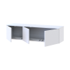 TV-Board Doros Levia Weiß 3 Türen 130х35х33 (41516288)