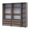 Kleiderschrank mit Schubladen Doros Kasper Cremona Cannolo 2+3 Türen 225x48x204 (42005549)