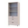 Kleiderschrank Doros Thorn Kaschmir 2 Türen 3 Schubladen Böden 90x51,6x200 (44900450)