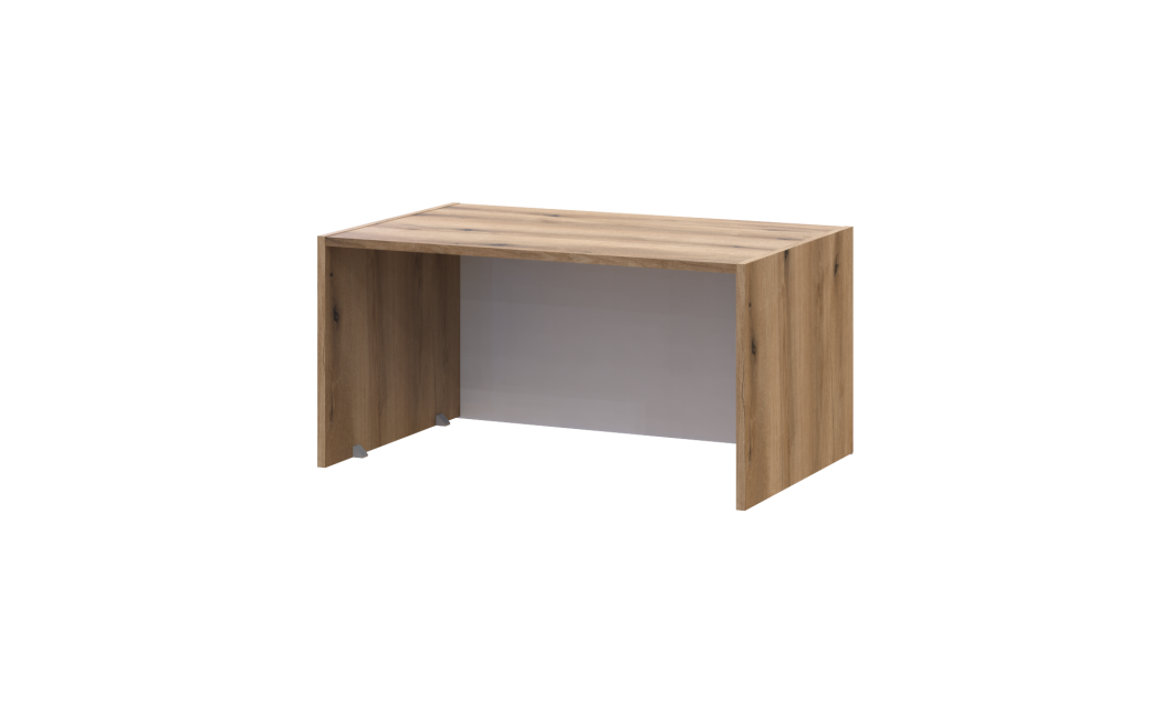 Anbauschrank Doros Rondi Artisan Eiche / Kaschmir 2 Türen 82x52x41 (80737813)