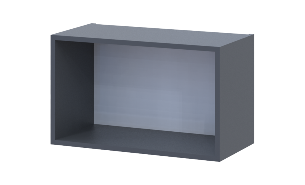 Leia Küche Doros M36_SZ60 Dunstabzugshaubenelement Graphitgrau Klondike LDTD 60x31,6x36 (80359569.3)