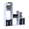 Regalsystem Doros Step 3x3 Weiß offen 102,6x28,8x106,1 (41516161)