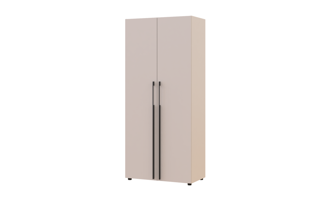 Kleiderschrank mit Schubladen Doros Kasper Kaschmir 2 Türen 90x48x204 (42005532)