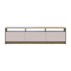 TV-Board Doros U3 Artisan Eiche / Kaschmir 180x33x43 (41516203)