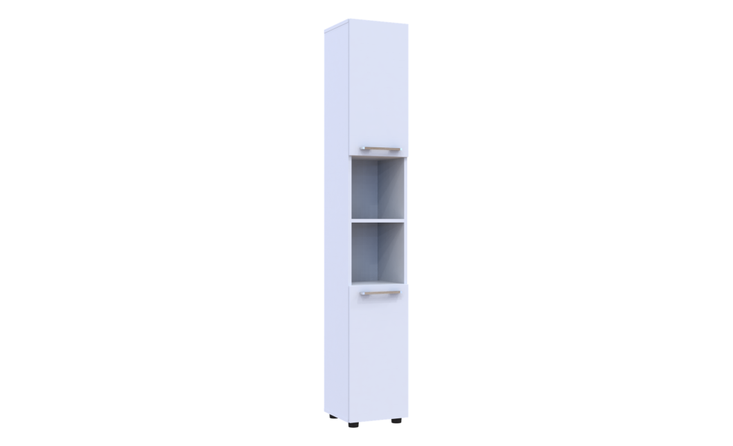 Schrank Doros Mira Weiß 183,5x30x30 (41510126)