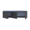 TV-Board Doros Levia Anthrazit 3 Türen 130х35х33 (41516289)