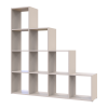 Regalsystem Doros Step 4x4 Kaschmir offen 136,2x28,8x140,7 (41516168)