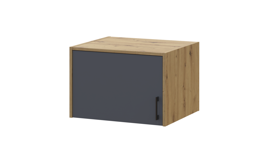Aufsatz Doros Rondi Artisan Eiche/Graphit 60x52x41 (41516245)