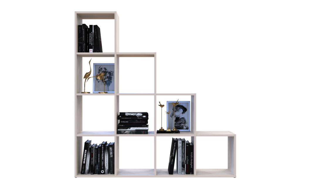 Regalsystem Doros Step 4x4 Kaschmir offen 136,2x28,8x140,7 (41516168)