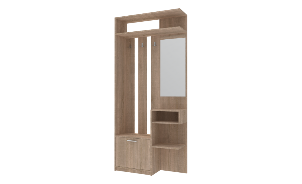 Flurschrank Doros Riviera Sonoma Eiche 91,5x30x203 (81336222)