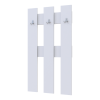 Wandpaneel Doros N1 Weiß 65x3,2x115 (41510008)