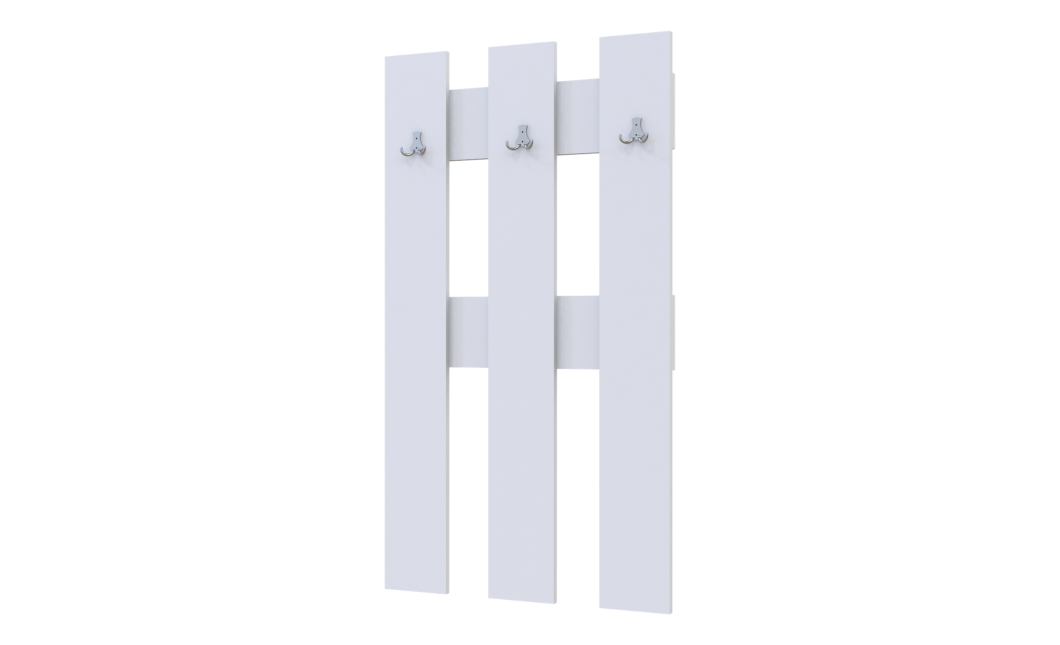 Wandpaneel Doros N1 Weiß 65x3,2x115 (41510008)