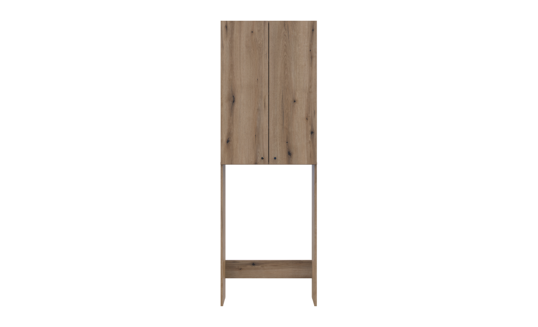 Waschmaschinenschrank Doros Lola Ewok Eiche 64x31,6x190 (41516204)