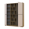 Kleiderschrank Doros Morgan Artisan Eiche/Kaschmir 180x40x210 (44900408)