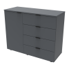 Kommode Doros GC1 Graphitgrau 100x40x81,7 (41510069)