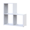 Regalsystem Doros Step 2x2 Weiß offen 69x28,8x71,4 (41516156)
