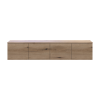 TV-Board Doros Levia Ewok Eiche 4 Türen 160x35x33 (41516094)