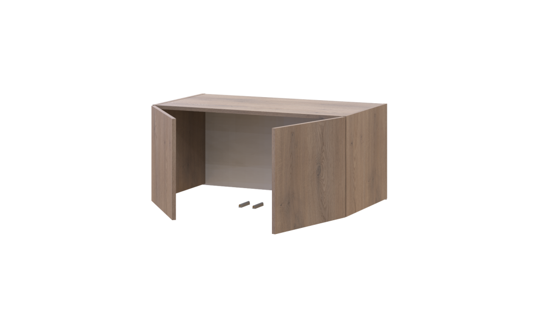 Hoher Aufsatz Doros Kasper Cremona Cannolo 2 Türen 90х48х41 (41516325)