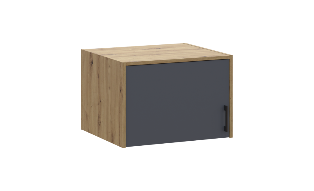 Aufsatz Doros Rondi Artisan Eiche/Graphit 60x52x41 (41516245)