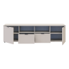 Kommode Doros Ron 4 Kaschmir 2 Türen 2 Schubladen 180x38x50 (41516046)