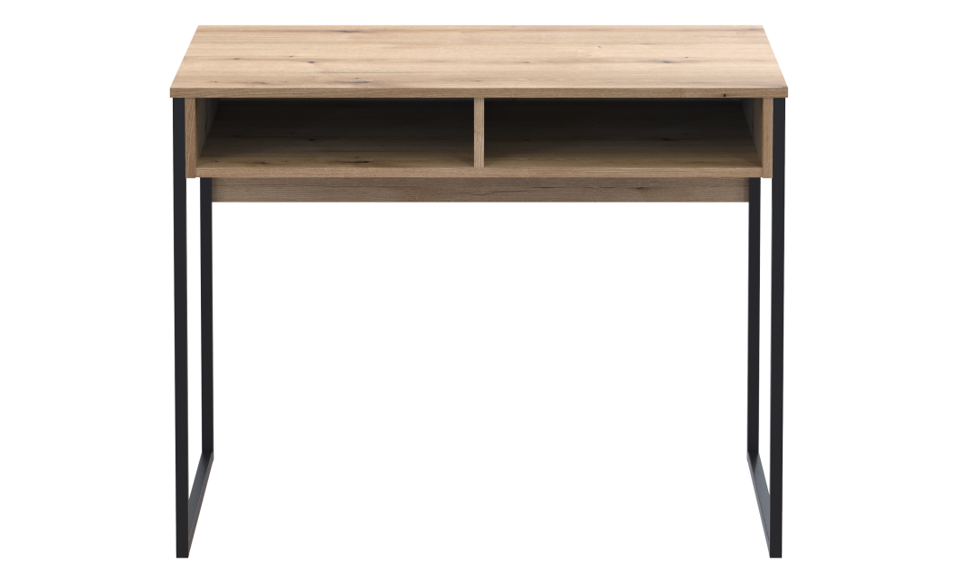 Schreibtisch Doros Bart Ewok Eiche mit Ablage 100x55x78,1 (41510114)