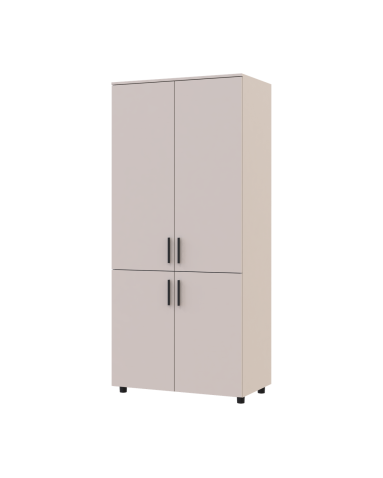 Kleiderschrank Doros Thorn Kaschmir 2 Türen Böden 90x51,6x200 (44900448)