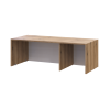 Anbauschrank Doros Rondi Artisan Eiche / Kaschmir 3 Türen 121x52x41 (80737823)