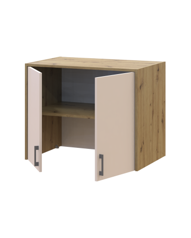 Oberschrank Doros Rondi Artisan Eiche / Kaschmir 2 Türen 82x52x65 (41516181)