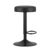 Barhocker ROJST Kunstleder Schwarz/Schwarz (10037751)