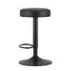 Barhocker ROJST Kunstleder Schwarz/Schwarz (10037751)