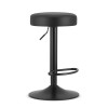 Barhocker ROJST Kunstleder Schwarz/Schwarz (10037751)