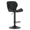 Barhocker WEST Kunstleder Schwarz/Schwarz (10039771)