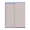 Kleiderschrank Doros Sigma Slim Schiebetüren Kaschmir 2 Türen 170x45x214.4 (42005451)