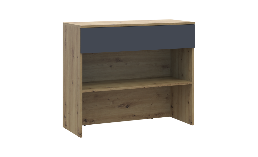 Schuhschrank Doros Split Artisan Eiche / Graphitgrau 94x39x80 (41901271)