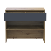 Schuhschrank Doros Split Artisan Eiche / Graphitgrau 94x39x80 (41901271)