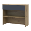 Schuhschrank Doros Split Artisan Eiche / Graphitgrau 94x39x80 (41901271)