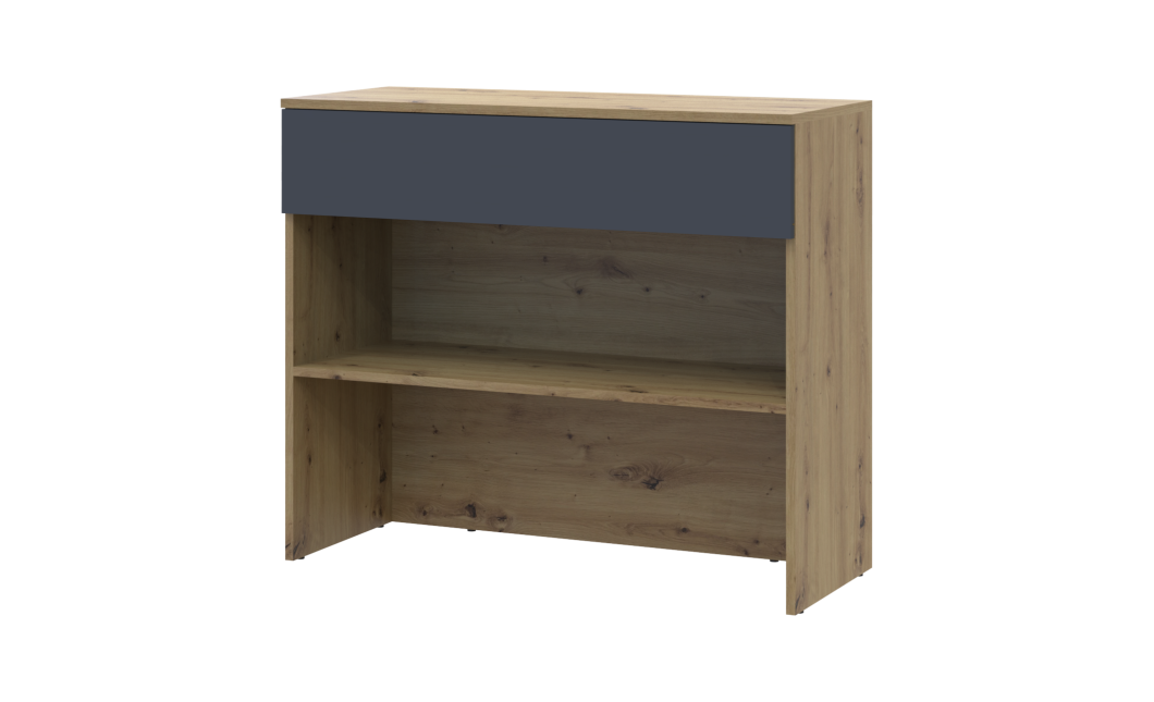 Schuhschrank Doros Split Artisan Eiche / Graphitgrau 94x39x80 (41901271)