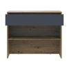 Schuhschrank Doros Split Artisan Eiche / Graphitgrau 94x39x80 (41901271)