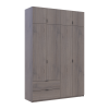 Kleiderschrank Doros Lukas mit Drehtüren Cannolo 160x50x240 (44900366)
