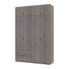 Kleiderschrank Doros Lukas mit Drehtüren Cannolo 160x50x240 (44900366)