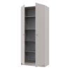 Kleiderschrank Doros Promo mit Drehtüren Kaschmir mit Böden 2 Türen 90x48x204 (80737670)