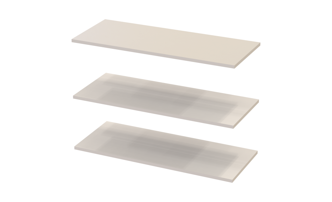 Kleiderschrank Doros Promo mit Drehtüren Kaschmir mit Böden 2 Türen 90x48x204 (80737670)