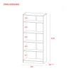 Kleiderschrank Doros Promo mit Drehtüren Kaschmir mit Böden 2 Türen 90x48x204 (80737670)