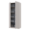 Kleiderschrank Doros Promo mit Drehtüren Kaschmir mit Böden 2 Türen 90x48x204 (80737670)