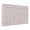 Kleiderschrank-Set Doros Lukas Kaschmir 4+4 Türen 360x50x240 (42005144)
