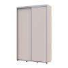 Kleiderschrank Doros Sigma Slim Schiebetüren Kaschmir 2 Türen 130x45x214.4 (42005447)