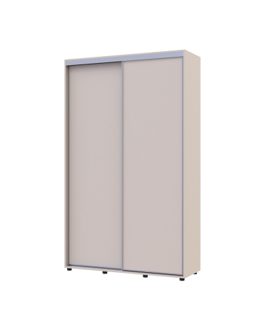 Kleiderschrank Doros Sigma Slim Schiebetüren Kaschmir 2 Türen 130x45x214.4 (42005447)
